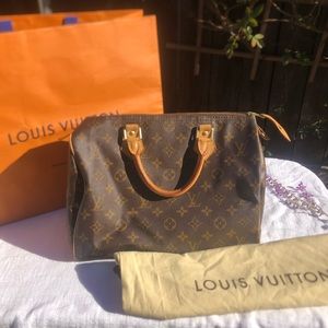 LOUIS VUITTON SPEEDY 30 MONOGRAM.😍